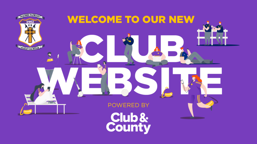 Welcome to our new Club Website